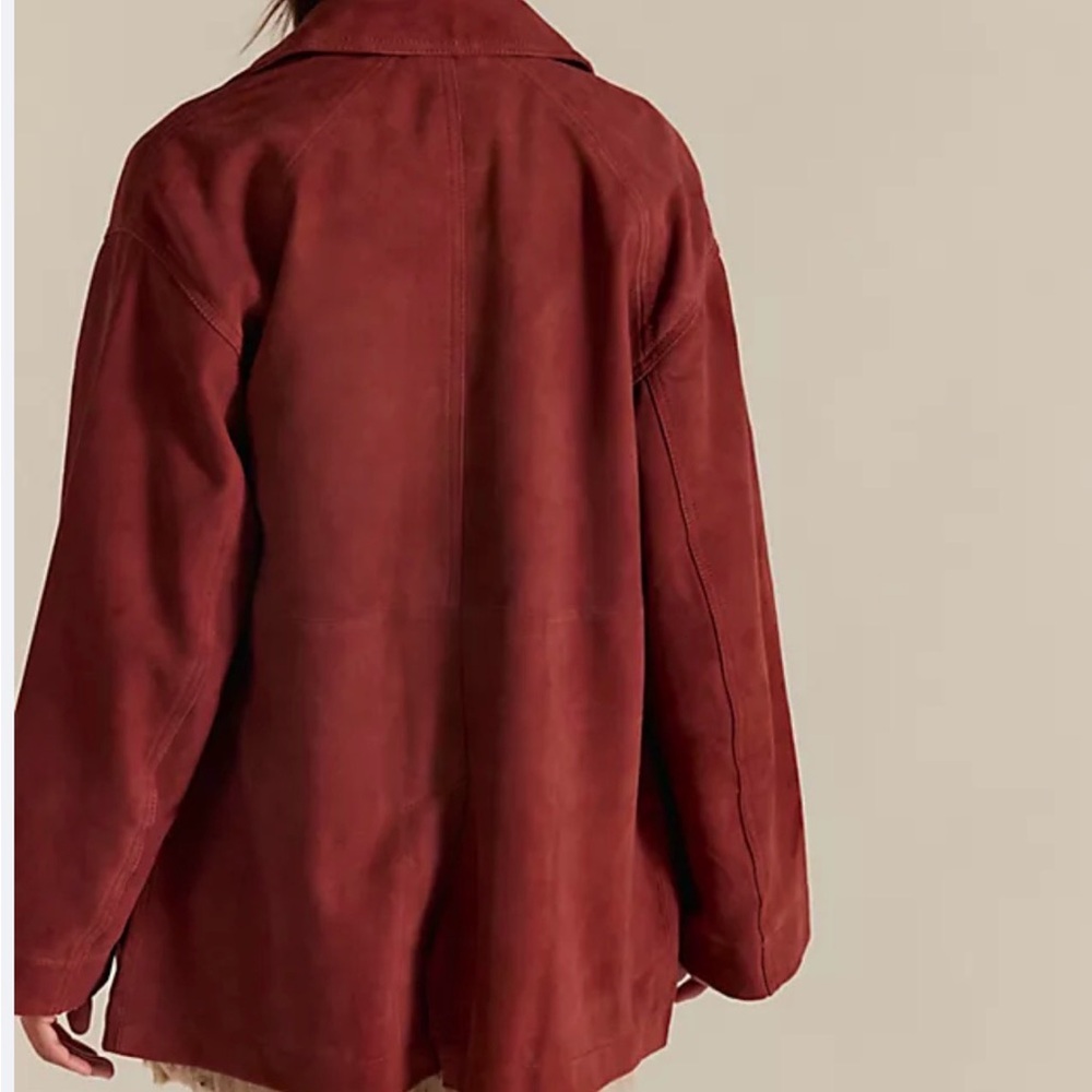 Free People We The Free Annalise Suede Jacket - Picture 2 of 7
